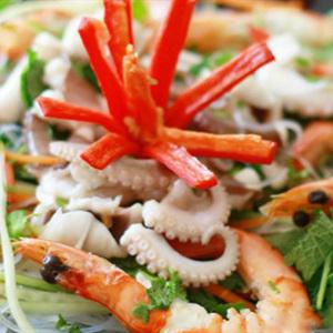 Cách làm miến trộn hải sản