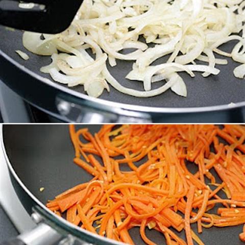 Cách làm miến trộn kiểu Hàn