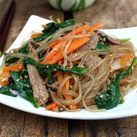 Cách làm miến trộn theo kiểu Hàn