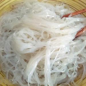 Cách làm miến trộn với rau cải