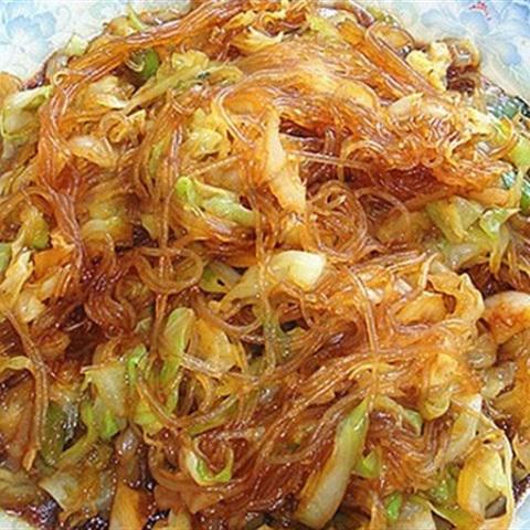 Cách làm miến xào bắp cải