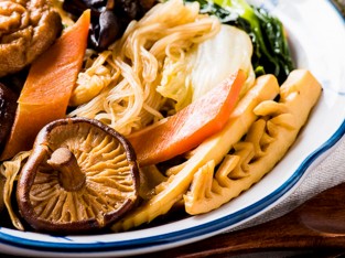 Miến xào chay ngon bá cháy