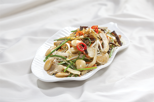 Miến xào đậu ngự