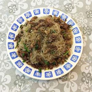 Cách làm miến xào lòng gà
