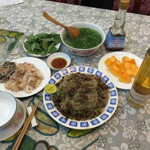 Cách làm miến xào lòng gà