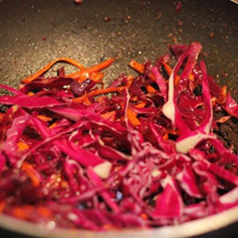 Cách làm miến xào rau củ