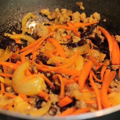 Cách làm miến xào thịt băm