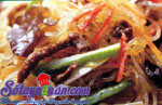 Miến xào thịt bò cho bữa sáng ngon miệng