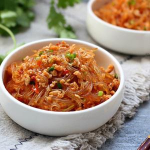 Cách làm miến xào thịt heo bằm