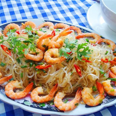 Cách làm miến xào tôm chua ngọt