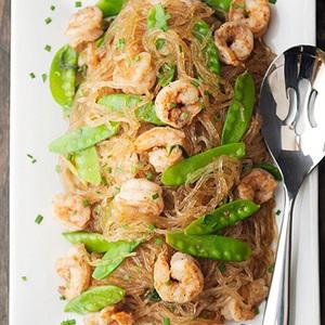 Cách làm miến xào tôm đậu