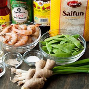 Cách làm miến xào tôm đậu