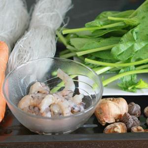 Cách làm miến xào tôm