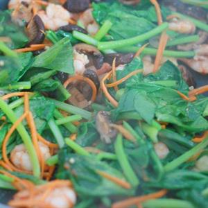 Cách làm miến xào tôm