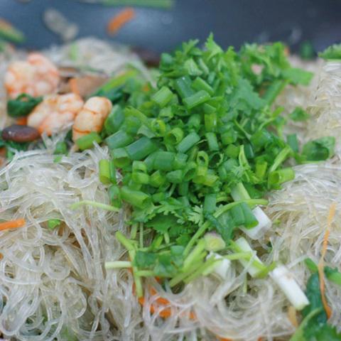 Cách làm miến xào tôm