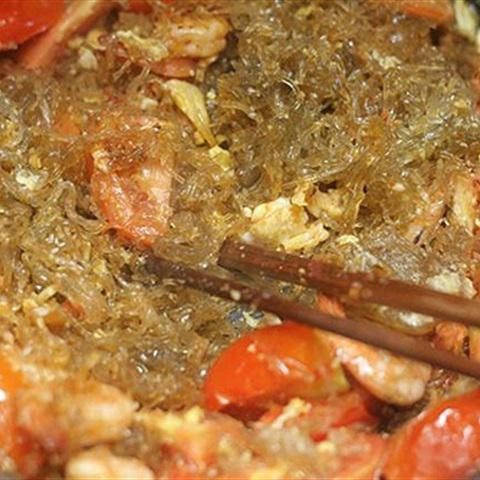 Cách làm miến xào tôm