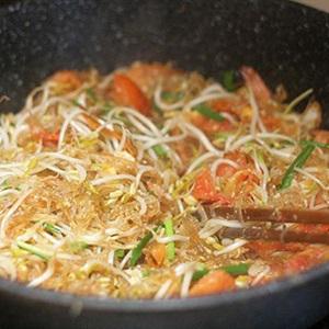 Cách làm miến xào tôm
