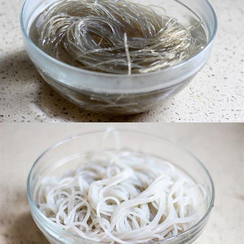 Cách làm miến xào với bắp cải