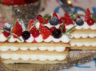 Mille – feuille giòn giòn thơm ngon