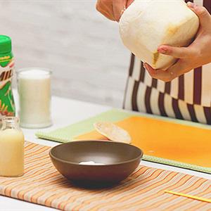 Cách làm milo sinh tố dừa