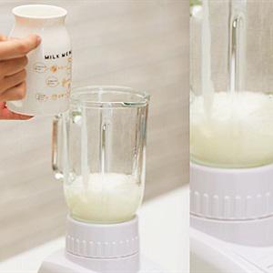 Cách làm milo sinh tố dừa