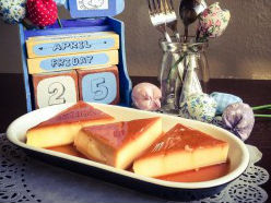 Mịn màng flan nướng cách thuỷ