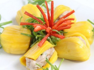 Mít hấp giò sống