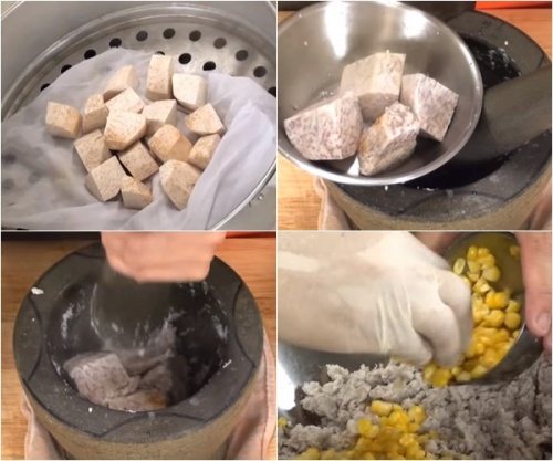 Mít nhồi thịt hấp  món ngon mùa thu