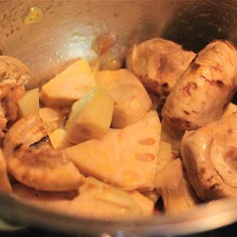 Cách làm mít non kho nấm