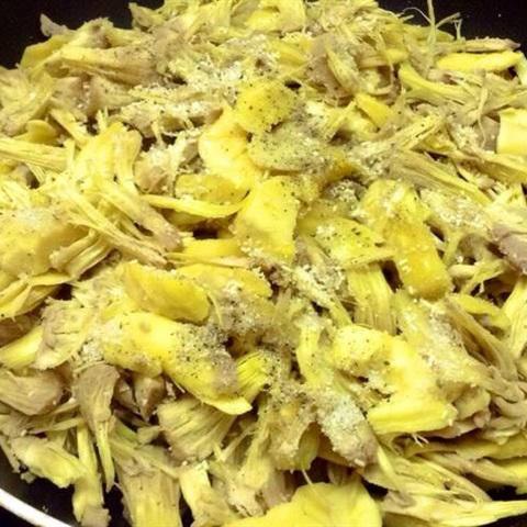 Cách làm mít non trộn chay