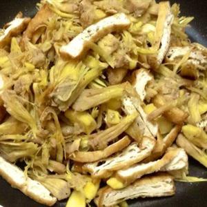 Cách làm mít non trộn chay