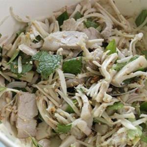 Cách làm mít non trộn thịt ba chỉ