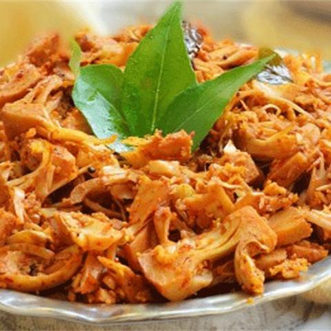 Cách làm mít non xào sả ớt