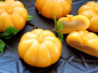 Mochi bí đỏ dẻo ngọt