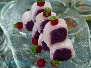 Mochi nhân khoai lang tím