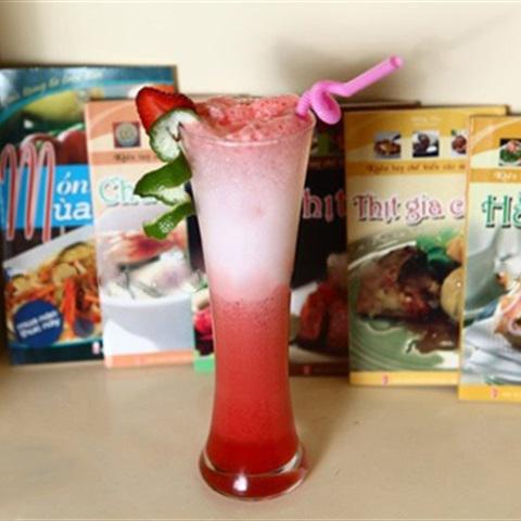 Cách làm mocktail dâu tây