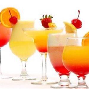 Cách làm mocktail hương vải ba tầng