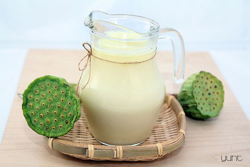 Mới lạ sữa hạt sen