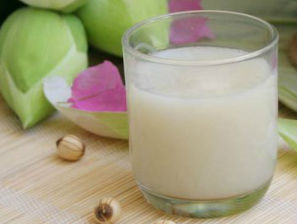 Mới lạ sữa hạt sen