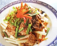 Món ăn Huế: Ngó sen xào