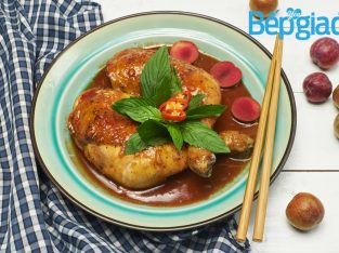 Món ăn mùa hè: Đùi gà sốt mận Hà Nội