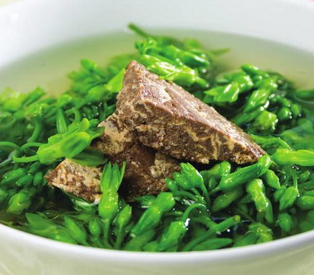 Món ăn tốt cho sức khỏe – Canh cua đồng rau thiên lý