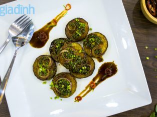 Món chay: Bí đao nướng ngũ vị