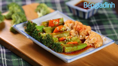 Món chay: Rau củ xào cay đậm vị, ngon cơm