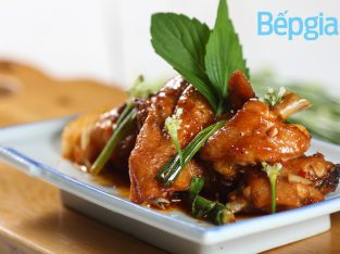 Món nấu nhanh: 20 phút cho món cánh gà sapo bắt cơm