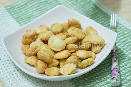 Món ngon cho bé: Đậu ngự chiên giòn