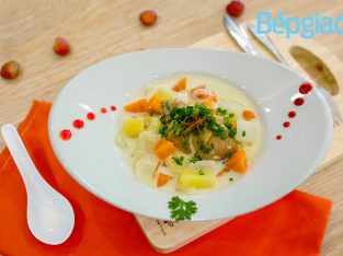 Món ngon cho bé: Gà nấu sữa tươi bé thích mê