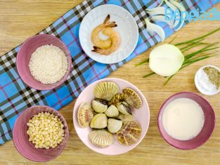 Món ngon cho bé: Súp hải sản bắp non thơm ngon