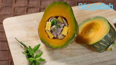 Món ngon cho bé: Thịt vịt chưng bí đỏ siêu bổ dưỡng