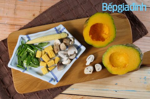 Món ngon cho bé: Thịt vịt chưng bí đỏ siêu bổ dưỡng